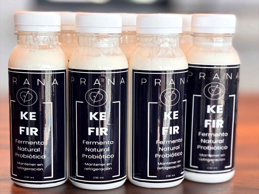 Botellas de kéfir Prana, fermento natural probiótico de 230 ml