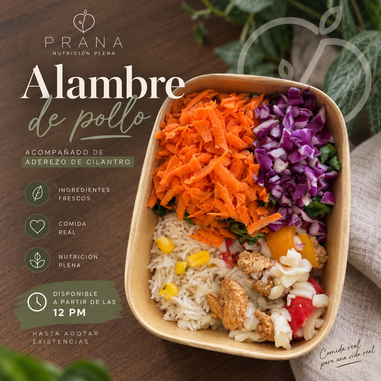 Post de Prana: Alambre de pollo